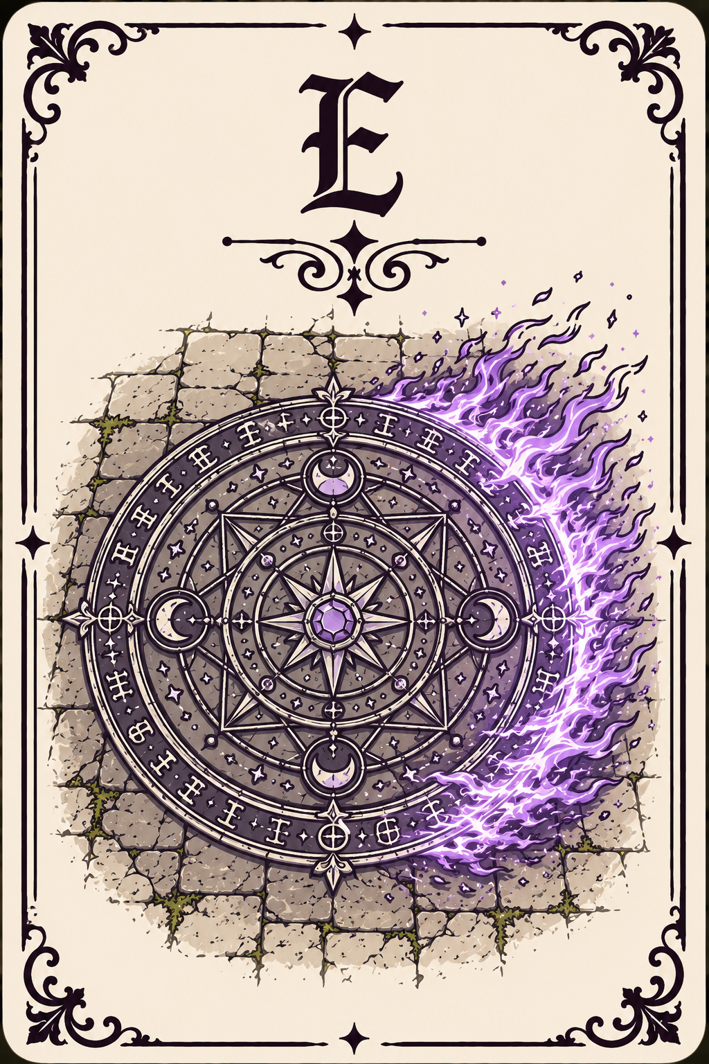 Spire and Shadow tile