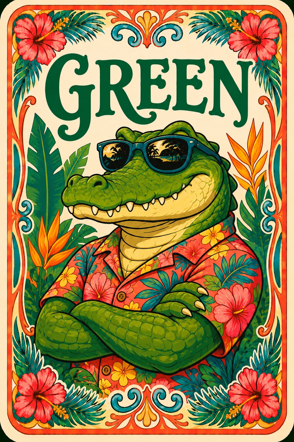 Green Dragon alligator sneak peek